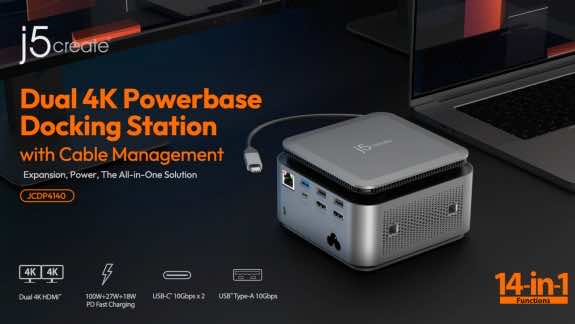 j5create 品牌故事與產品照片