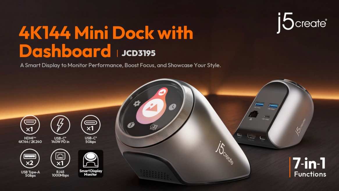 j5create 品牌故事與產品照片